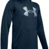 UNDER ARMOUR AF PO BIG LOGO GRAPHIC ADULT HOODIE - NAVY