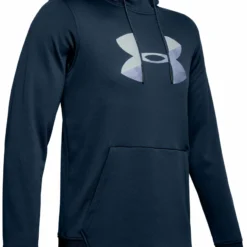 UNDER ARMOUR AF PO BIG LOGO GRAPHIC ADULT HOODIE - NAVY
