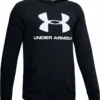 UNDER ARMOUR KID'S RIVAL LOGO HOODIE - BLACK -HockeyPro Hub UNDER ARMOUR KID S RIVAL LOGO HOODIE 1325328 001