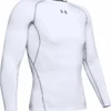 UNDER ARMOUR ADULT HG ARMOUR SHIRT - WHITE