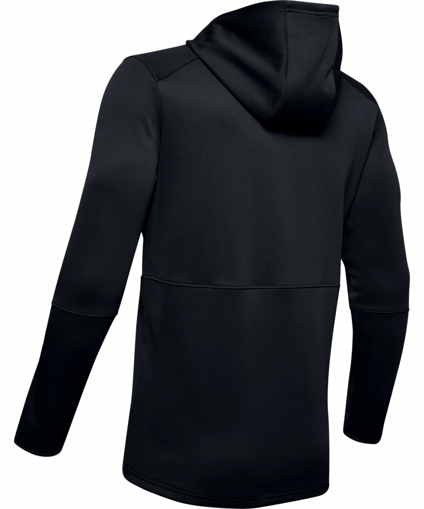 UNDER ARMOUR ADULT MK1 WARMUP HOODIE - BLACK 4 UNDER ARMOUR ADULT MK1 WARMUP HOODIE - BLACK - Image 2