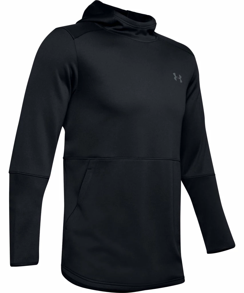 UNDER ARMOUR ADULT MK1 WARMUP HOODIE - BLACK 3 UNDER ARMOUR ADULT MK1 WARMUP HOODIE - BLACK