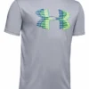 UNDER ARMOUR TECH BIG LOGO SOLID KID'S T SHIRT - GREY -HockeyPro Hub UNDER ARMOUR TECH BIG LOGO SOLID KID S T SHIRT 1331687 011