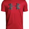UNDER ARMOUR TECH BIG LOGO SOLID KID'S T SHIRT - RED -HockeyPro Hub UNDER ARMOUR TECH BIG LOGO SOLID KID S T SHIRT 1331687 600