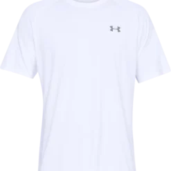 UNDER ARMOUR TECH ADULT T SHIRT - WHITE