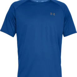 UNDER ARMOUR TECH ADULT T SHIRT - BLUE