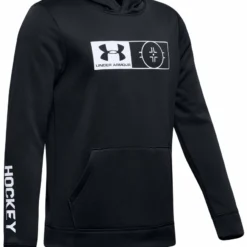 UNDER ARMOUR UA HOCKEY KID'S HOODIE - BLACK