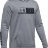 UNDER ARMOUR UA HOCKEY KID'S HOODIE - GREY -HockeyPro Hub UNDER ARMOUR UA HOCKEY KID S HOODIE GREY 1342929 035