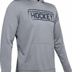 UNDER ARMOUR UA HOCKEY ADULT HOODIE II - GREY
