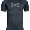 UNDER ARMOUR KIDS ARMOUR SHORT SLEEVE T SHIRT - GREY