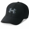 UNDER ARMOUR KIDS BLITZING 3.0 CAP - BLACK -HockeyPro Hub Under Armour Boys Blitzing 3.0 Cap Black Front 178070