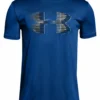UNDER ARMOUR KID'S TECH BIG LOGO SOLID T SHIRT - BLUE