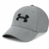 UNDER ARMOUR ADULT BLITZING 3.0 CAP GREY -HockeyPro Hub Under Armour Mens Blitzing 3.0 Cap Grey Front