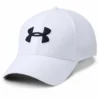 UNDER ARMOUR ADULT BLITZING 3.0 CAP - WHITE -HockeyPro Hub Under Armour Mens Blitzing 3.0 Cap White Front 178079