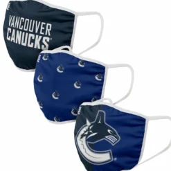FOCO VANCOUVER CANUCKS ADULT NON-MEDICAL FACE MASKS - 3 PACK