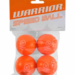 WARRIOR MINI HOCKEY SPEED BALL - 4 PACK