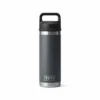YETI RAMBLER 18 OZ BOTTLE CHUG CHARCOAL -HockeyPro Hub YETI RAMBLER 18 OZ BOTTLE CHUG CHARCOAL