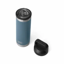 YETI RAMBLER 18 OZ BOTTLE CHUG NORDIC BLUE -HockeyPro Hub YETI RAMBLER 18 OZ BOTTLE CHUG NORDIC BLUE one