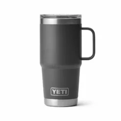 YETI RAMBLER 20 OZ TRAVEL MUG CHARCOAL