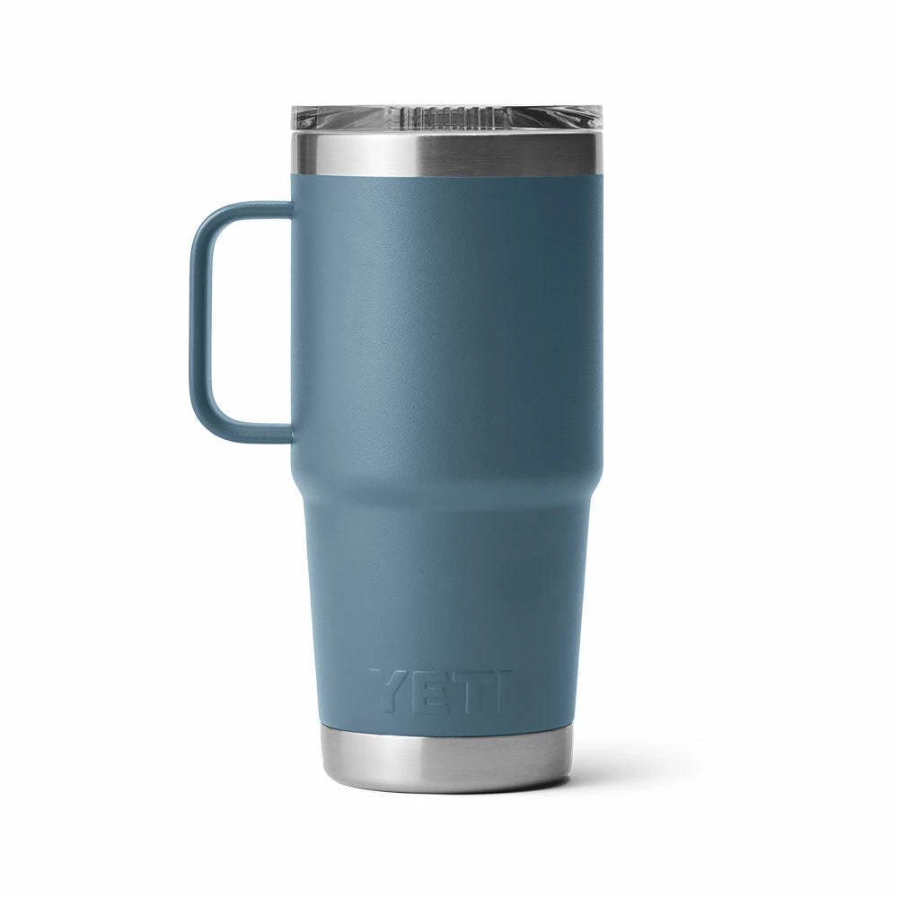 YETI RAMBLER 20 OZ TRAVEL MUG NORDIC BLUE 4 YETI RAMBLER 20 OZ TRAVEL MUG NORDIC BLUE - Image 2