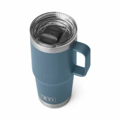 YETI RAMBLER 20 OZ TRAVEL MUG NORDIC BLUE 7 YETI RAMBLER 20 OZ TRAVEL MUG NORDIC BLUE -HockeyPro Hub YETI RAMBLER 20 OZ TRAVEL MUG NORDIC BLUE TWO