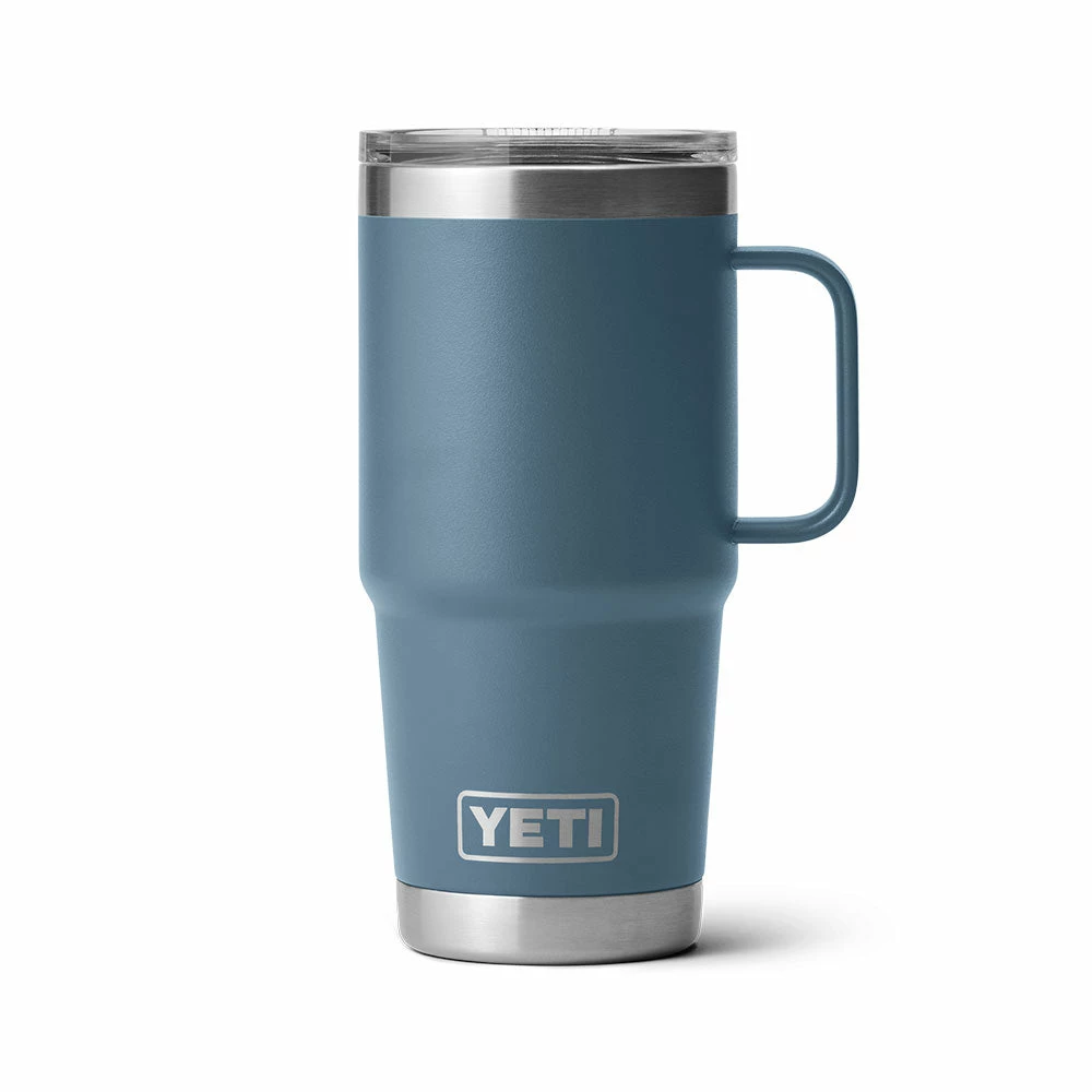 YETI RAMBLER 20 OZ TRAVEL MUG NORDIC BLUE 3 YETI RAMBLER 20 OZ TRAVEL MUG NORDIC BLUE