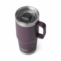 YETI RAMBLER 20 OZ TRAVEL MUG NORDIC PURPLE -HockeyPro Hub YETI RAMBLER 20 OZ TRAVEL MUG NORDIC PURPLE ONE