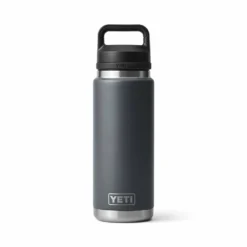 YETI RAMBLER 26 OZ BOTTLE CHUG CHARCOAL