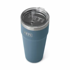 YETI RAMBLER 26 OZ STRAW CUP NORDIC BLUE -HockeyPro Hub YETI RAMBLER 26 OZ STRAW CUP NORDIC BLUE