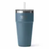 YETI RAMBLER 26 OZ STRAW CUP NORDIC BLUE -HockeyPro Hub YETI RAMBLER 26 OZ STRAW CUP NORDIC BLUE ONE