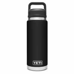 YETI RAMBLER 26OZ BOTTLE WITH CHUG CAP -HockeyPro Hub YETI RAMBLER 26OZ BOTTLE WITH CHUG CAP BLACK