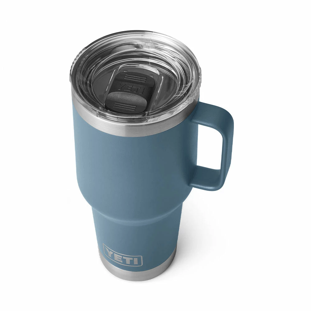 YETI RAMBLER 30 OZ TRAVEL MUG NORDIC BLUE 5 YETI RAMBLER 30 OZ TRAVEL MUG NORDIC BLUE - Image 3