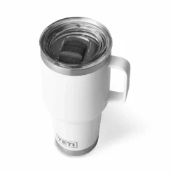 YETI RAMBLER 30 OZ TRAVEL MUG WHITE -HockeyPro Hub YETI RAMBLER 30 OZ TRAVEL MUG WHITE ONE