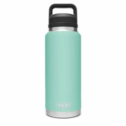 YETI RAMBLER 36OZ BOTTLE WITH CHUG CAP -HockeyPro Hub YETI RAMBLER 36OZ BOTTLE WITH CHUG CAP SEAFOAM