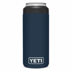YETI RAMBLER COLSTER SLIM CAN -HockeyPro Hub YETI RAMBLER COLSTER SLIM CAN NAVY