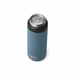 YETI RAMBLER COLSTER SLIM CAN NORDIC BLUE -HockeyPro Hub YETI RAMBLER COLSTER SLIM CAN NORDIC BLUE