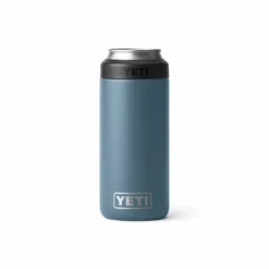 YETI RAMBLER COLSTER SLIM CAN NORDIC BLUE