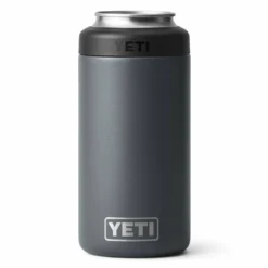 YETI RAMBLER COLSTER TALL CAN CHARCOAL