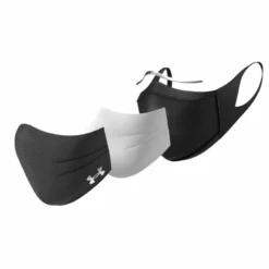 UNDER ARMOUR MEN'S NON-MEDICAL SPORTS FACE MASK - BLACK -HockeyPro Hub s7.1368010 002 SIDEPROF SL