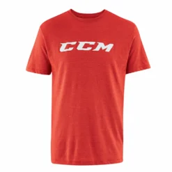 CCM ADULT TRI-BLEND T SHIRT - RED