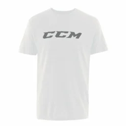 CCM SHORT SLEEVE KIDS T-SHIRT WHITE/GREY